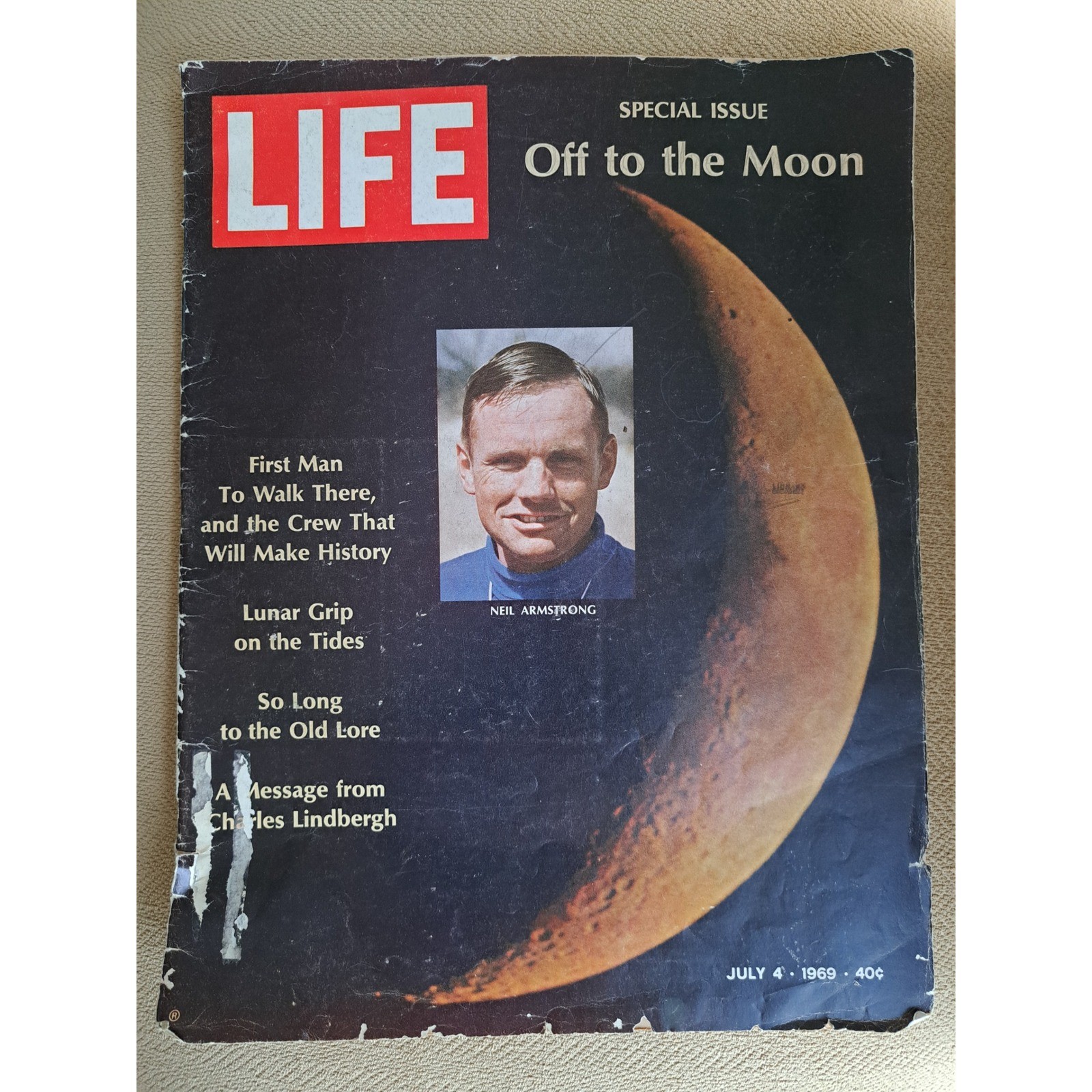 Vintage LIFE Magazine July 4 1969 Apollo 11 Moon Landing Neil Armstrong Special