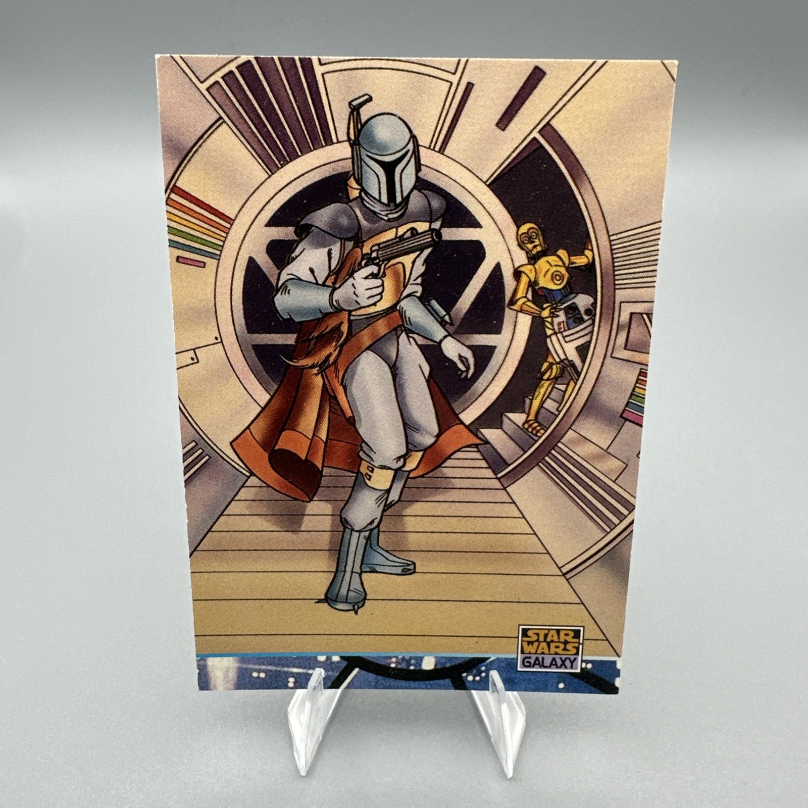 1994 Topps Star Wars Galaxy Series 2 - #199 - Boba Fett
