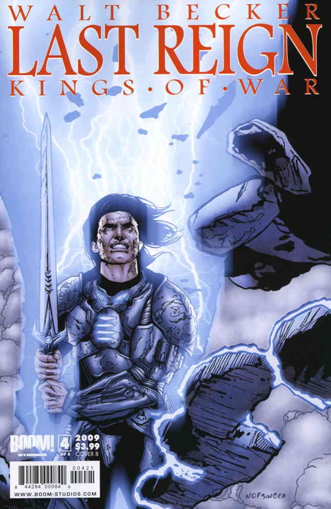 Last Reign #4B VF/NM; Boom | Walt Becker Kings of War - w/Bag+Board