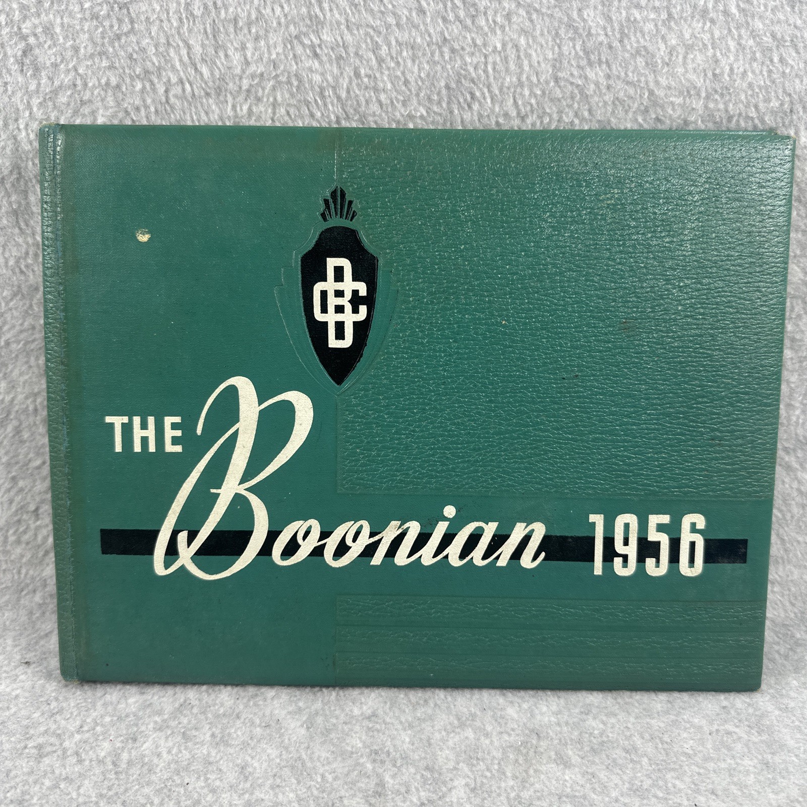 1956 Boones Creek High School Yearbook The Boonian Jonesboro TN Vintage Annual