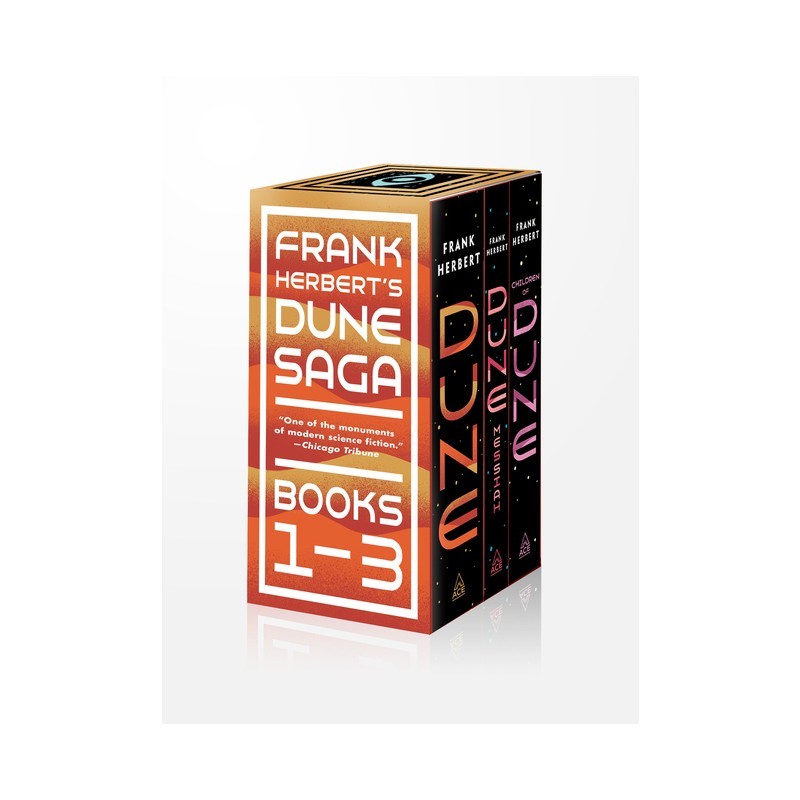 Frank Herbert's Dune Saga 3-Book Boxed Set - Dune, Messiah, Children