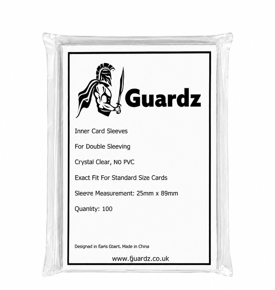 Guardz 1000 x Inner Exact Perfect Fit Tading Card Sleeves - Pokemon MTG