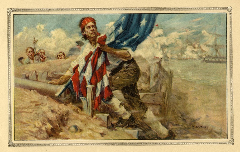 American REVOLUTION WAR 11 Famous Paintings 1926 George Washington F C Yohn