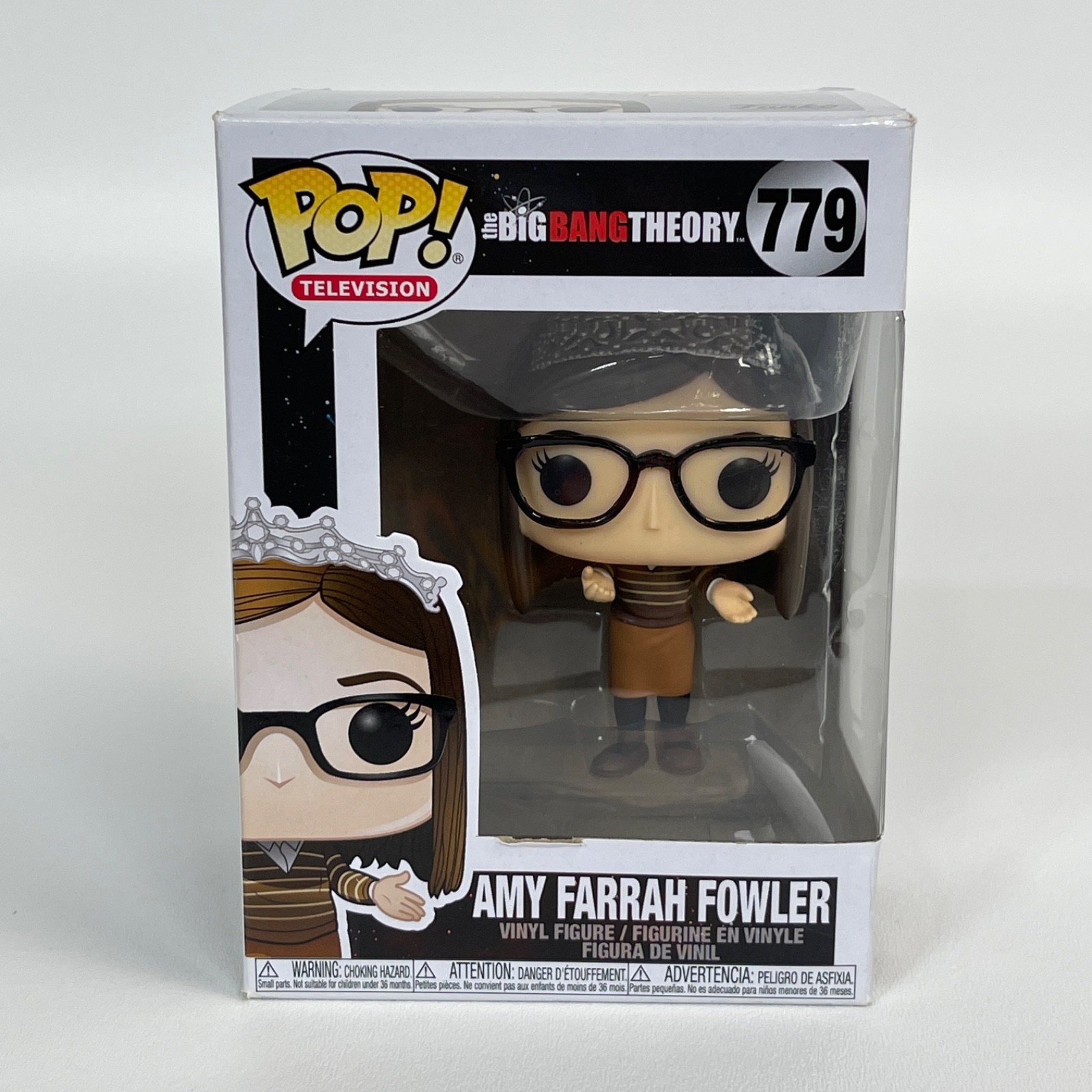 Funko Pop The Big Bang Theory #779 Amy Farrah Fowler -- New (Other) Box Damage