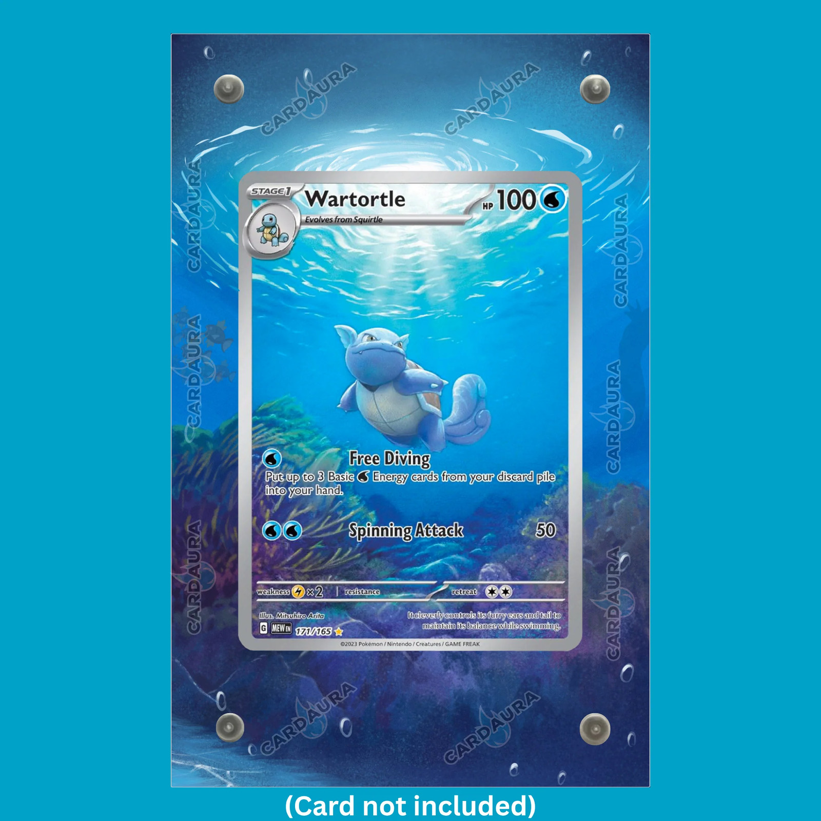 Wartortle 171/165 Pokemon 151 (Ungraded)