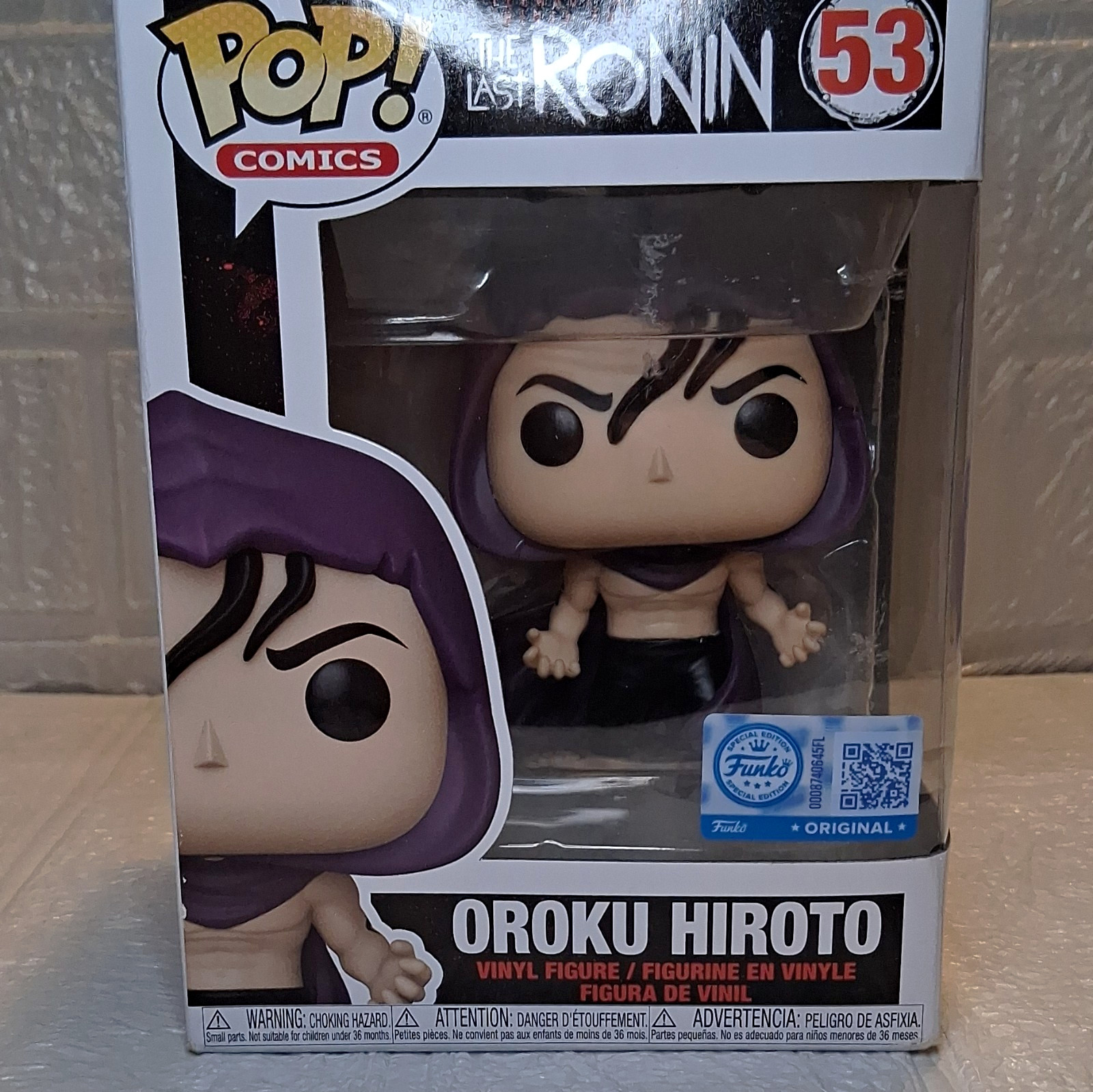 Funko Pop Comics The Last Ronin Oroku Hiroto TMNT Vinyl Figurine #53