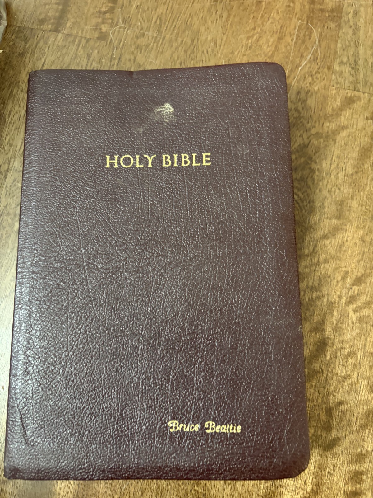 Billy Graham Training Center Bible NKJV 2004 Nelson Burgundy Leather 3855BG