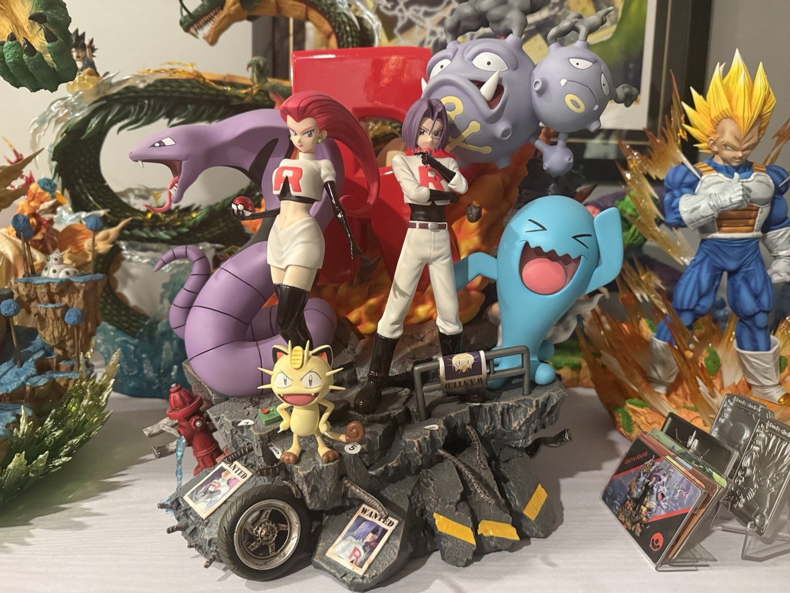 EGG Team Rocket Pokemon Statue
