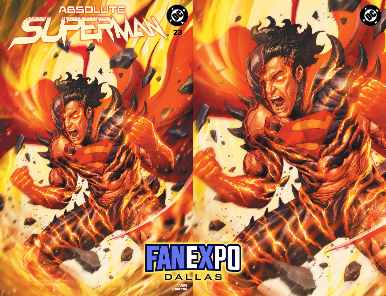 PRESALE 09/02 ABSOLUTE SUPERMAN #23 MICO SUAYAN FANEXPO DALLAS RAW VIRGIN SIGNED