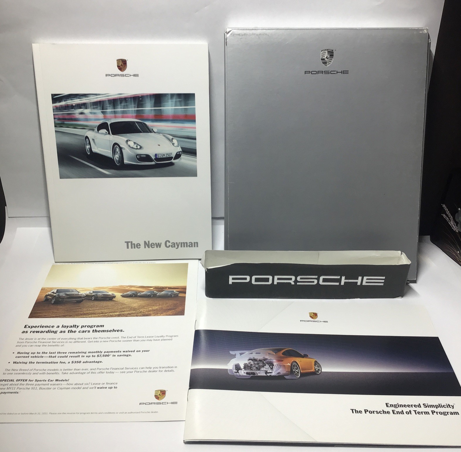 2009 2010 Porsche Cayman & Cayman S 987.2 Brochure 987 Gen II Sales Catalog