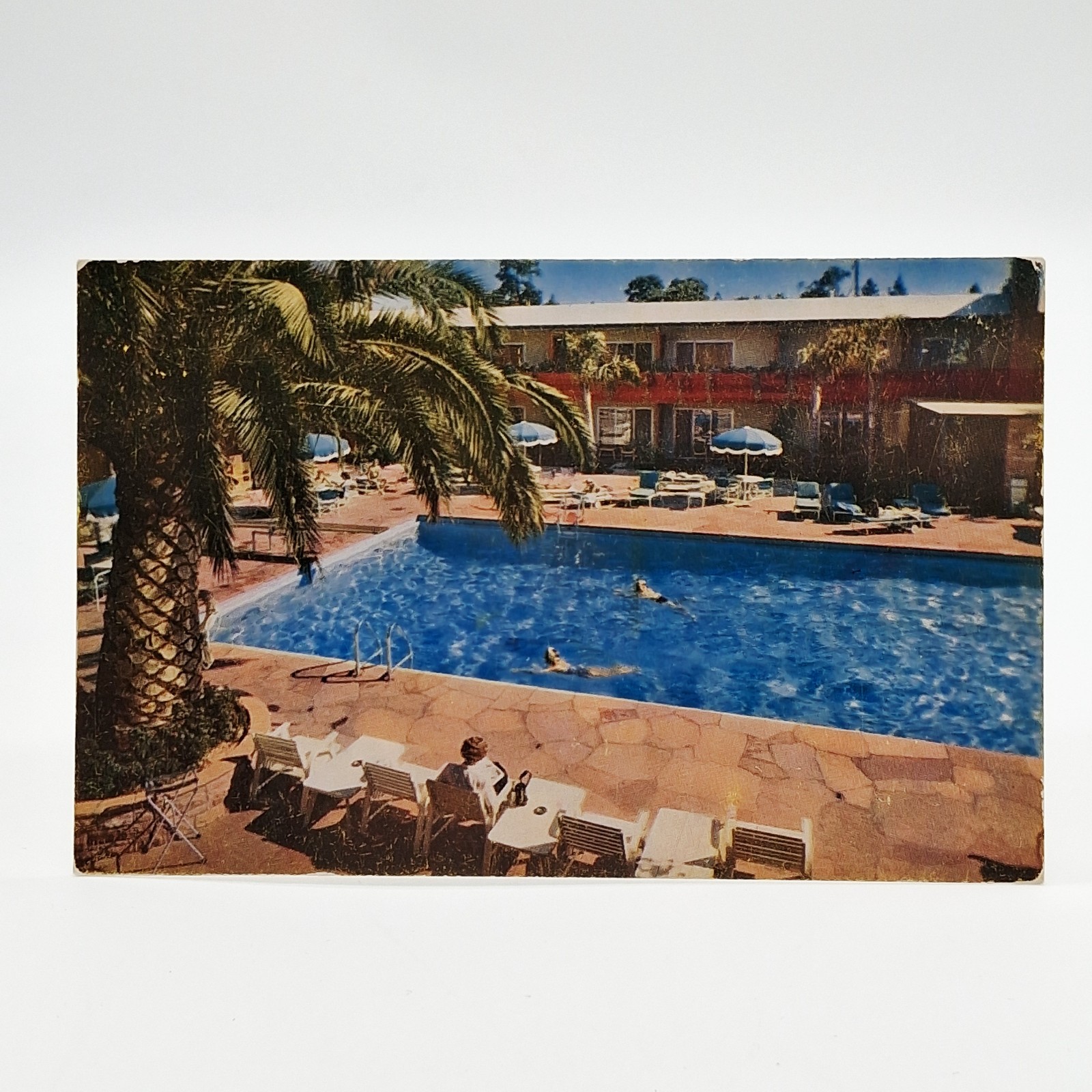 Postcard: Hollywood Roosevelt Hotel and Promenade Hollywood California