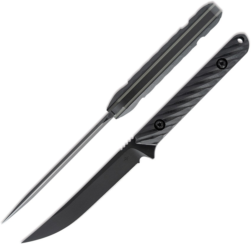 Toor Vespen Fixed Blade Socom Black Knife