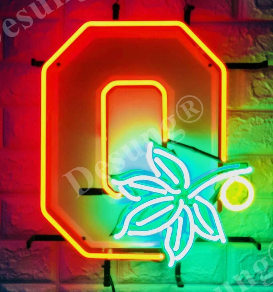 New Ohio State Buckeyes Logo Lamp Neon Light Sign With HD Vivid Printing 20