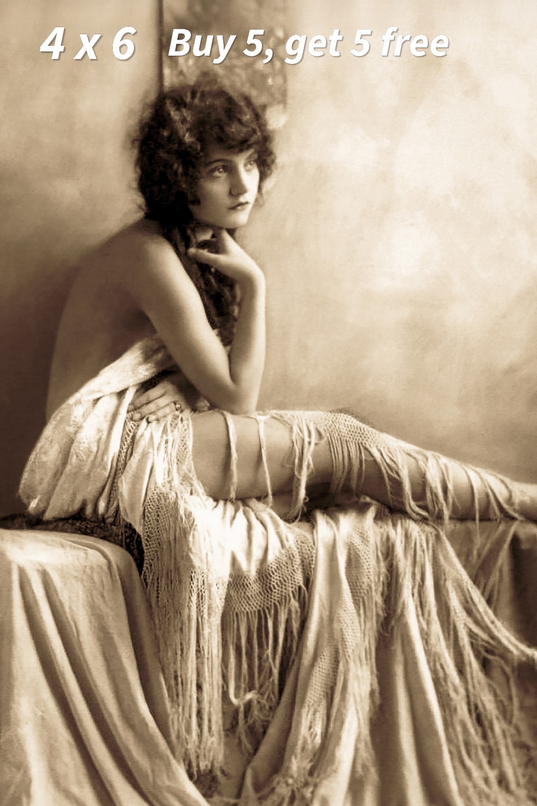 Ziegfeld Follies 💚 4x6 Photo - 1920s Flapper Era - Vintage Broadway - Glamour A