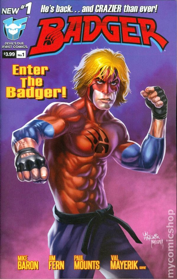 Badger 1A VF 2016 Stock Image