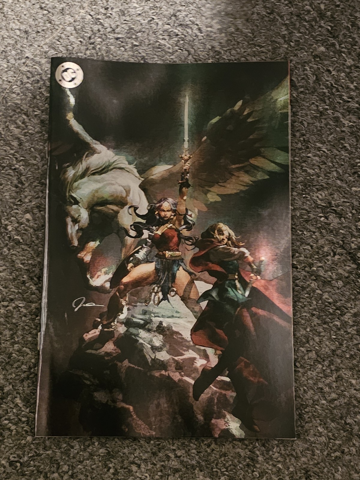 Dark Knights Of Steel II #1 (Of 12) Cover E Gerald Parel Foil Variant NM