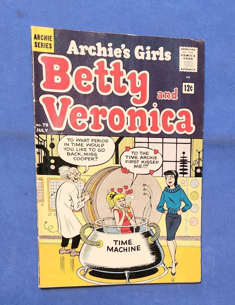 ARCHIE'S GIRLS BETTY AND VERONICA #79**1962**SCI-FI COVER**FINE- 5.5**
