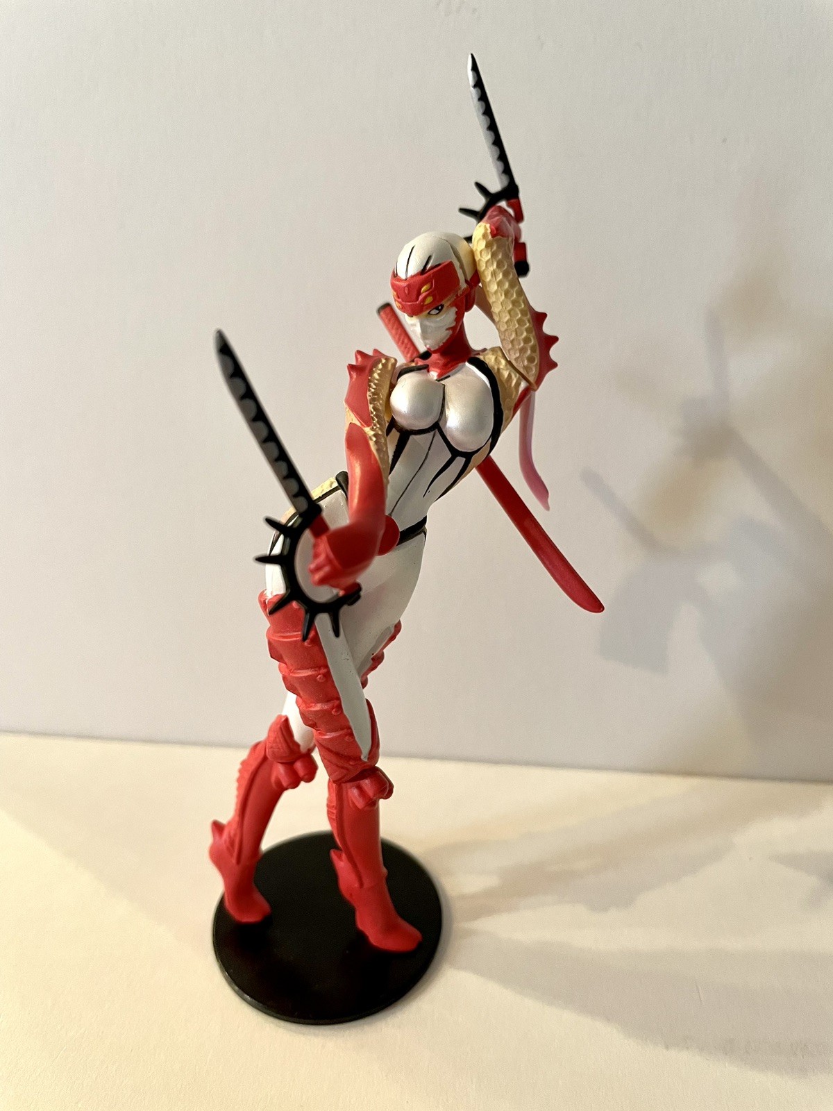 Yujin Sega Gals Collection Part.2 Hibana Kunoichi Shinobi Figure 4.3 inch Stand