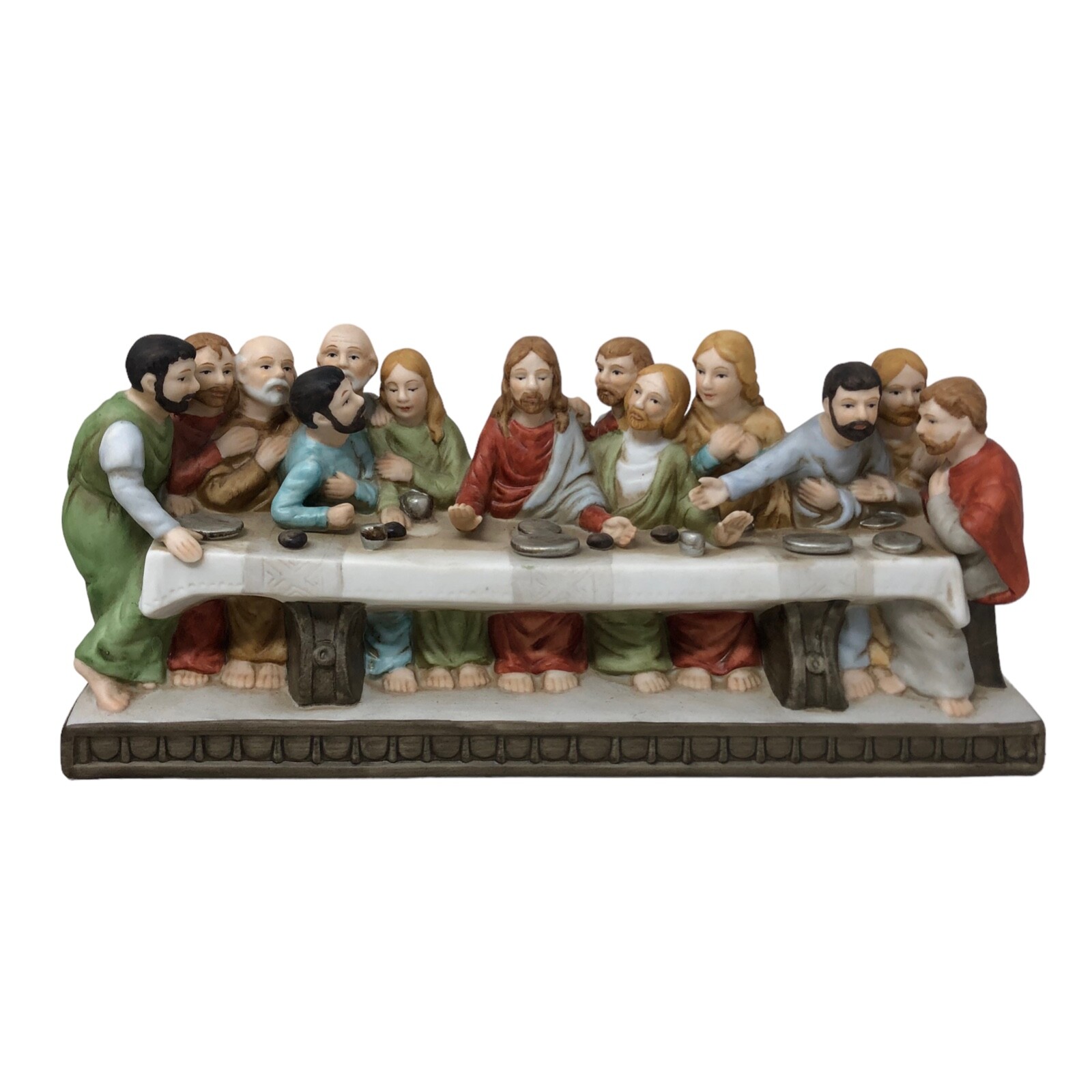 VTG Lefton Bethlehem Collection Last Supper Jesus Disciples 12