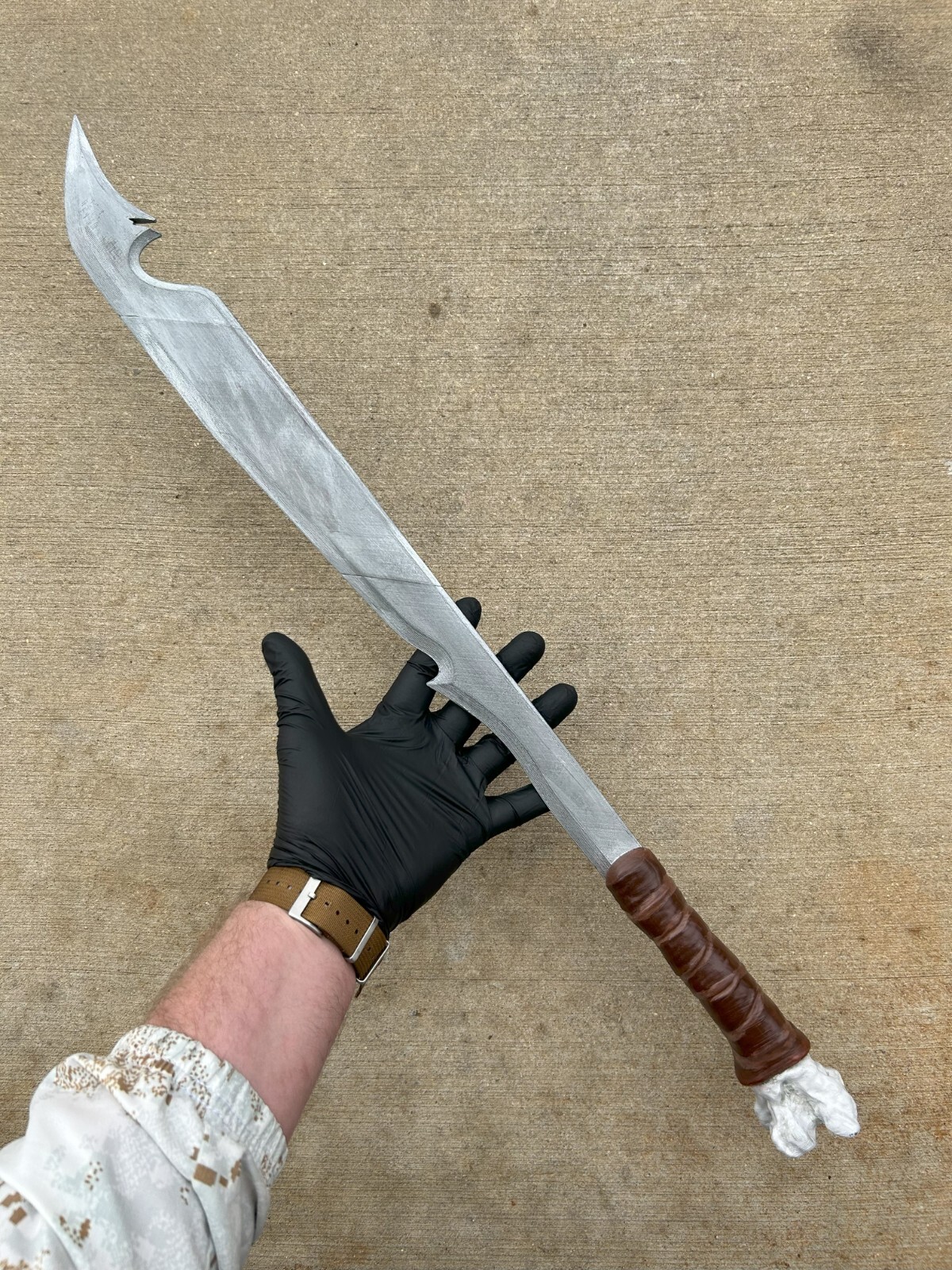 The Elder Predator Sword 3D Printed  COSPLAY DISPLAY REPLICA