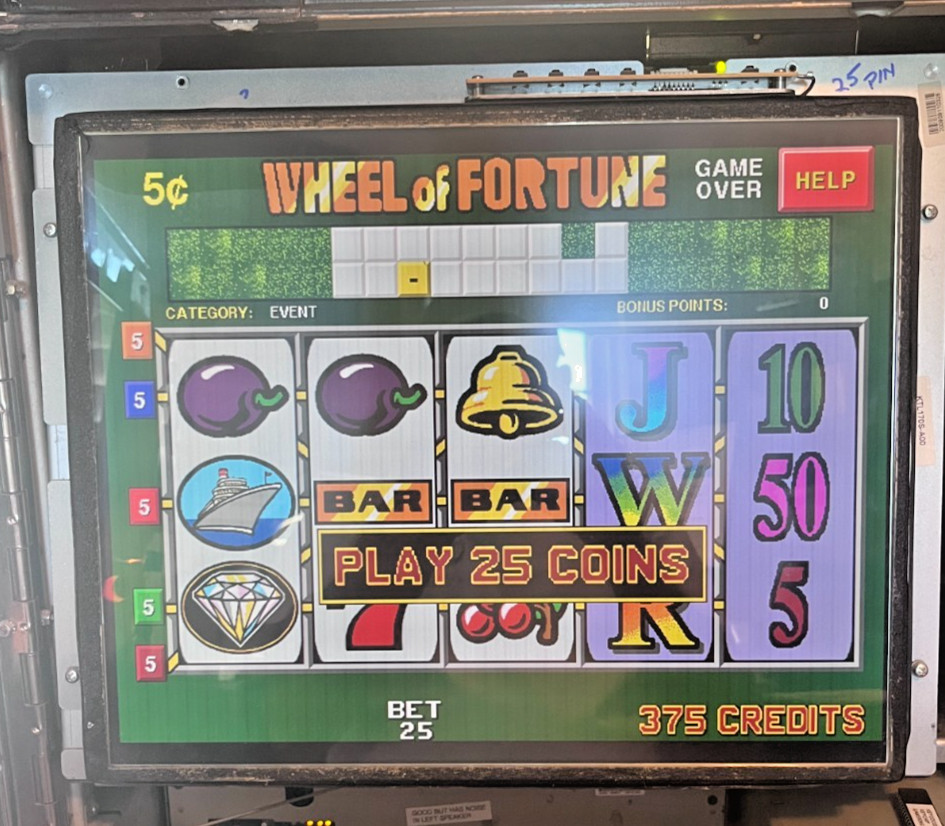 IGT I-game The Wheel of Fortune WOF Software Only (no cpu board)