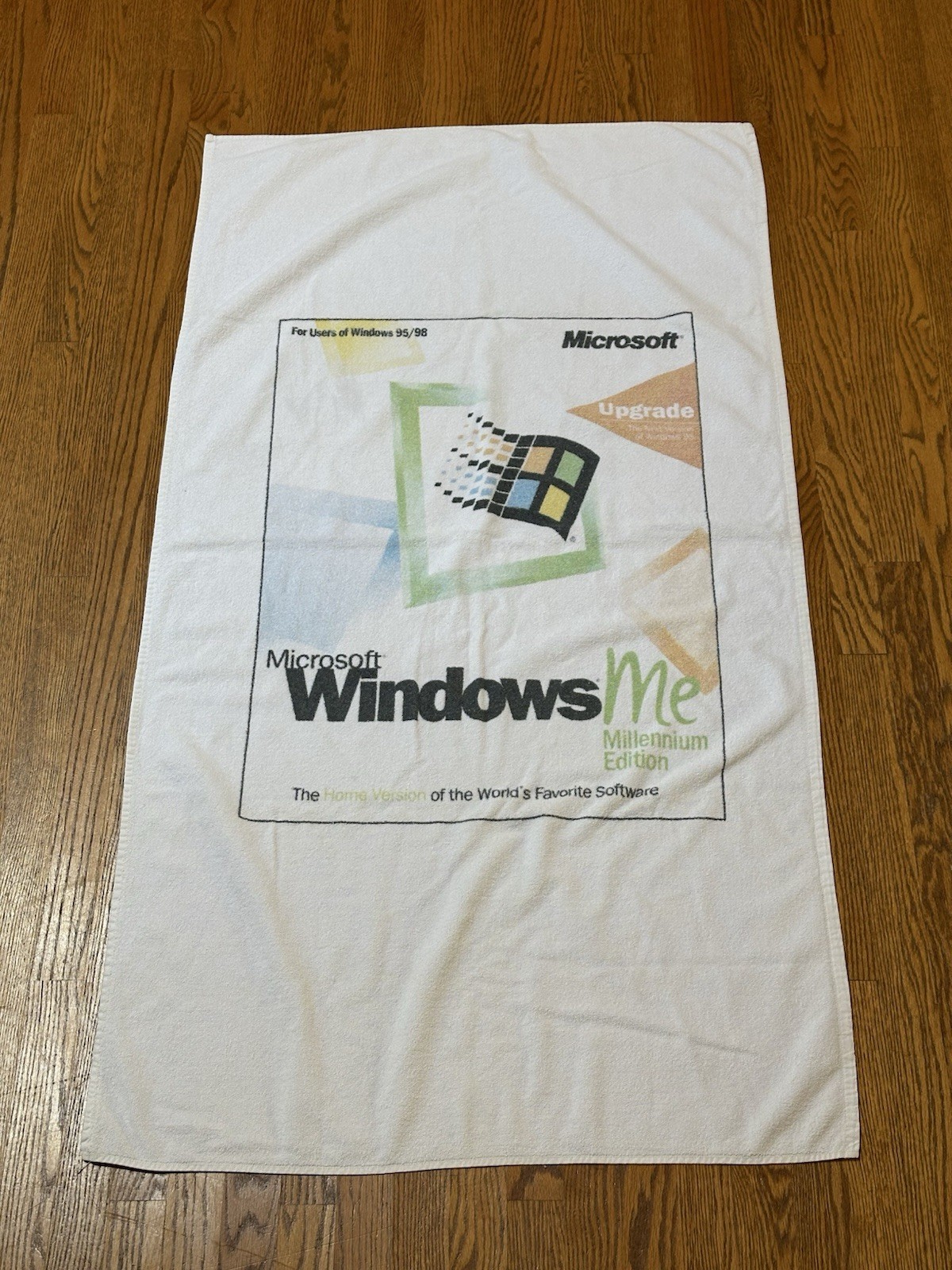 VTG Microsoft Beach Towel Employee Gear WINDOWS 95/98 Made USA