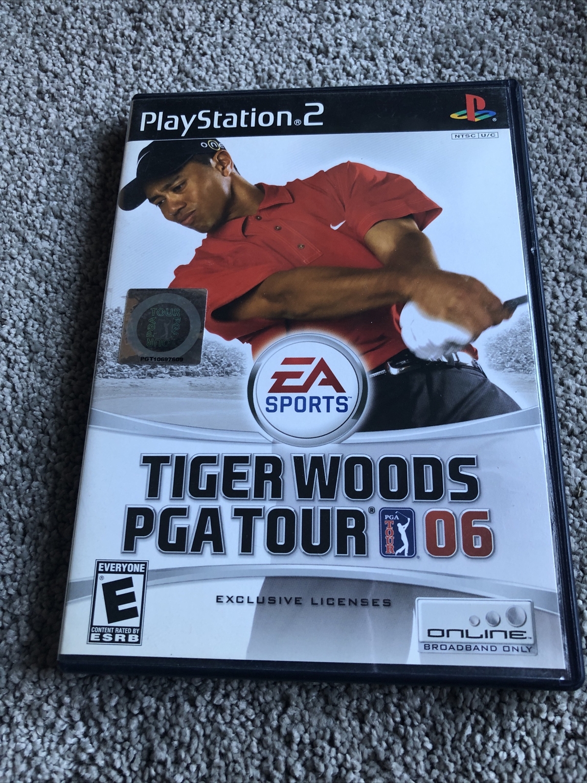 Tiger Woods PGA Tour 06 (PlayStation 2, 2005) PS2 Complete Tested Working