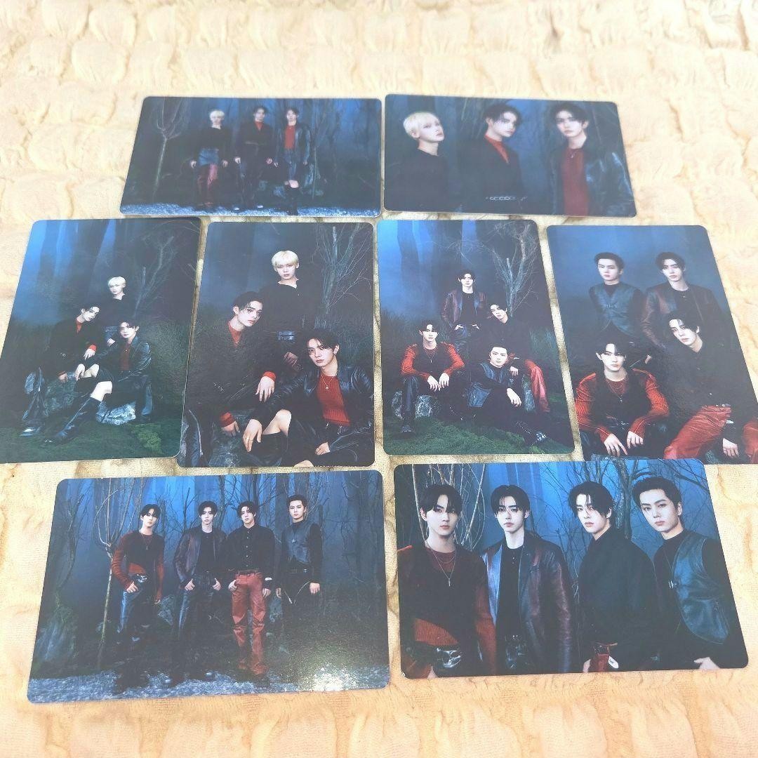 ENHYPEN WALK THE LINE Unit Photo Card 8-Piece Set Complete