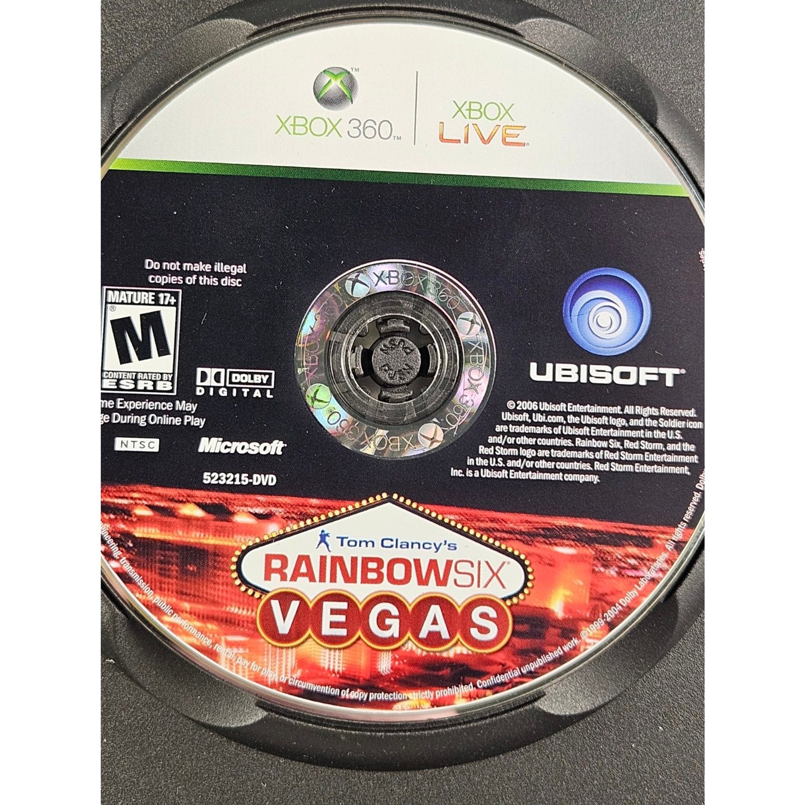 Tom Clancy\'s Rainbow Six: Vegas for Xbox 360