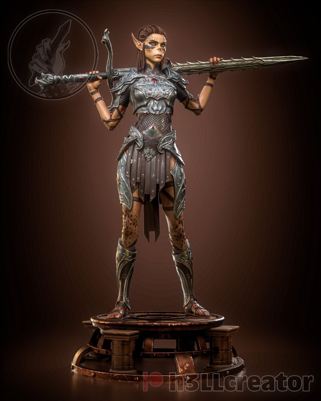 Lae’Zel 1:12 Scale 12K Resin Model Kit Painted 3d Printed DIY Figure