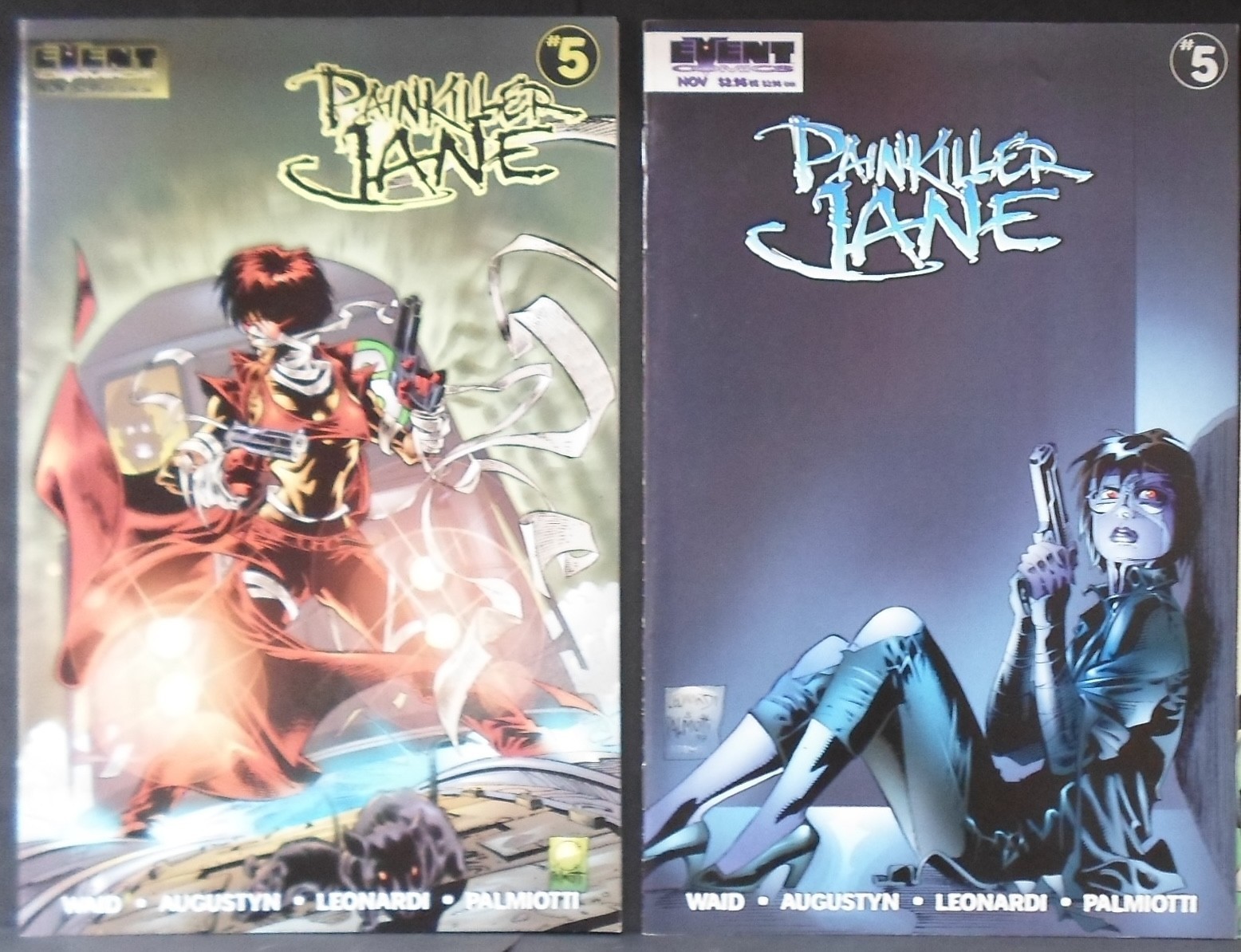 Event Comics Painkiller Jane #5 Quesada #5a Leonardi Variant NM Final Issue
