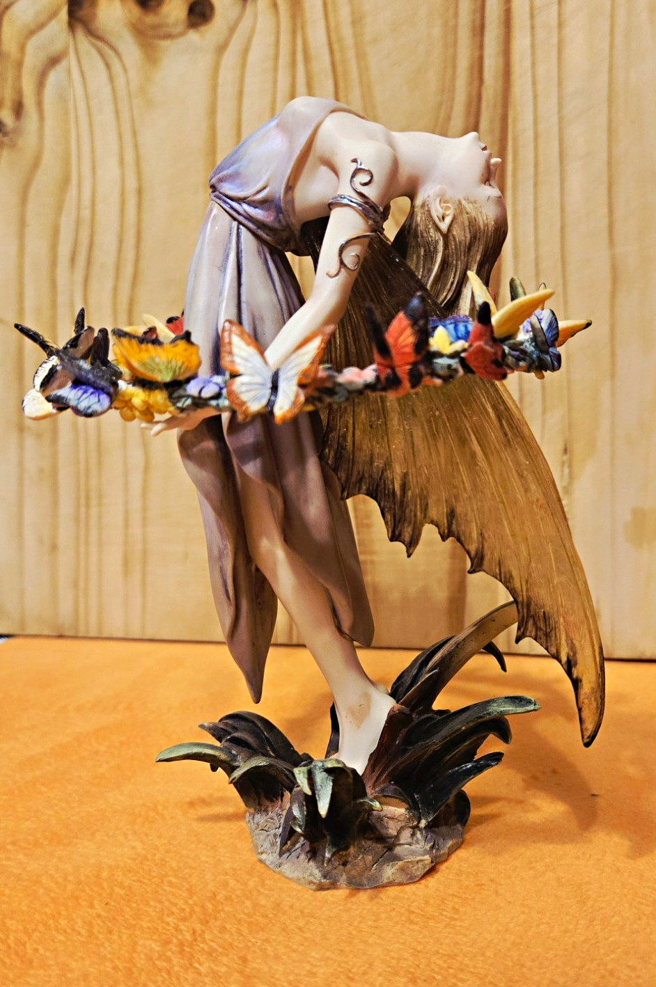Dragonsite The Garland Fairy Figurine by Sheila Wolk Retired Limited Ed #4578