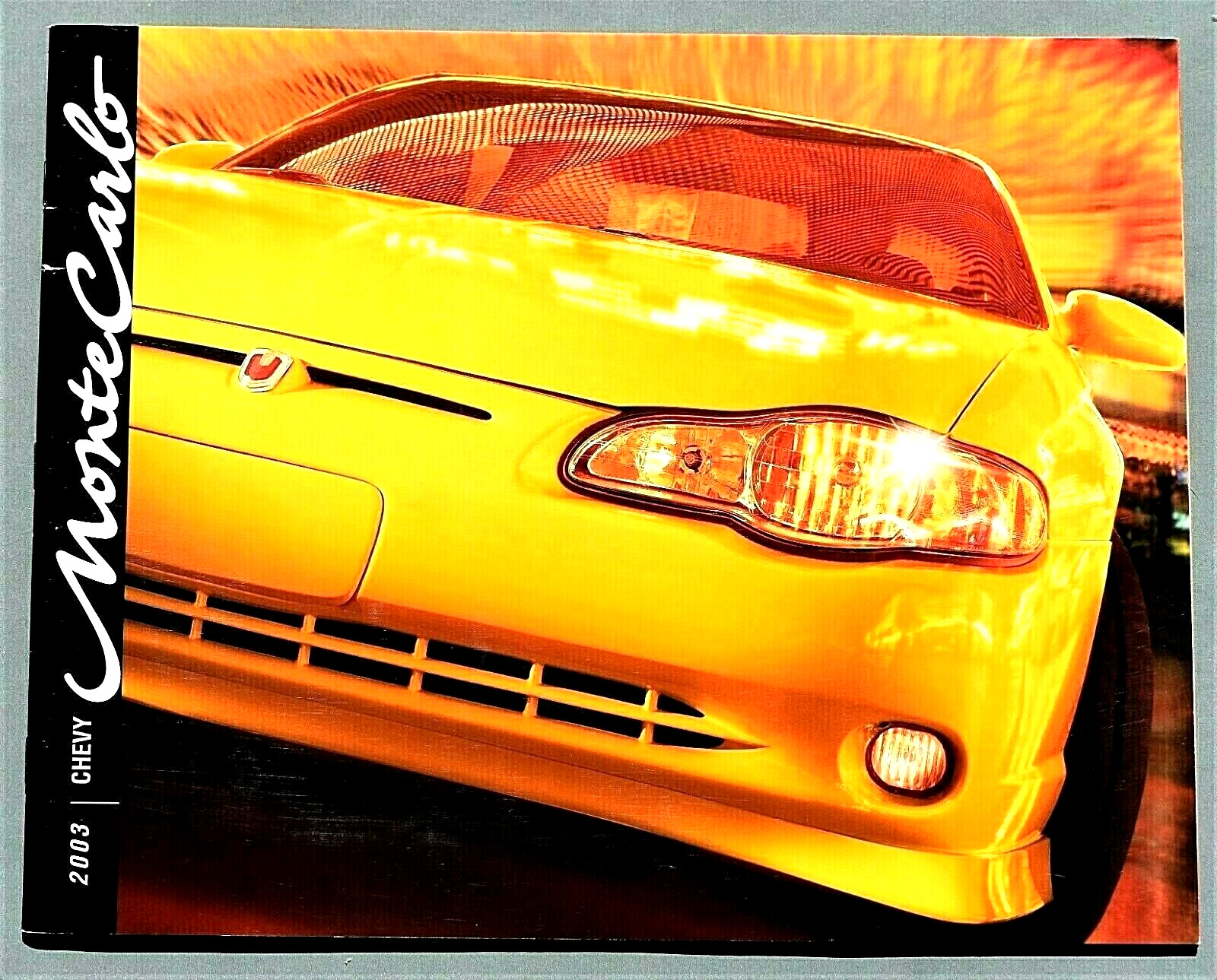 ORIGINAL 2003 CHEVROLET MONTE CARLO SALES BROCHURE ~ 36 PAGES ~ 12