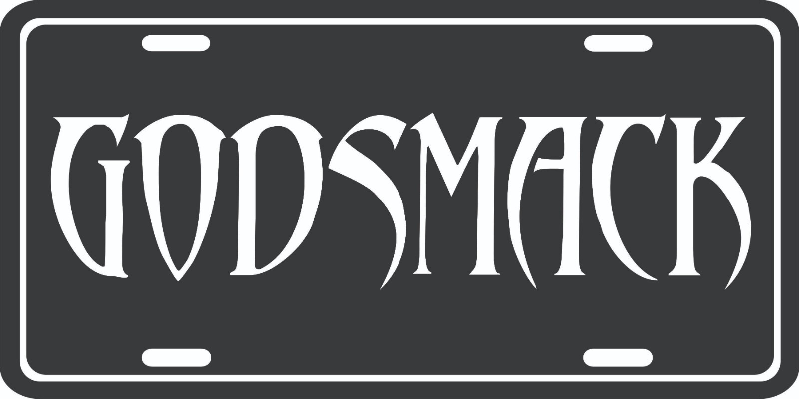 Godsmack license plate metal wall sign front tag vanity plate - Music Band