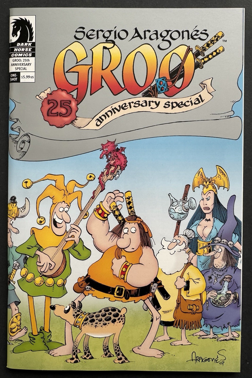 Sergio Aragones Groo 25th Anniversary Special 2007 Mint Evanier Sakai