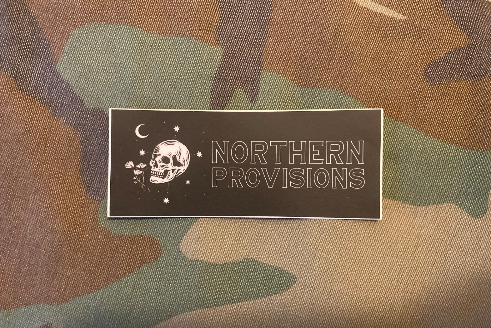 NORTHERN PROVISIONS NORPRO STICKER SLAP NOT SUPDEF FOG WHITE PHOS GBRS QILO GWA