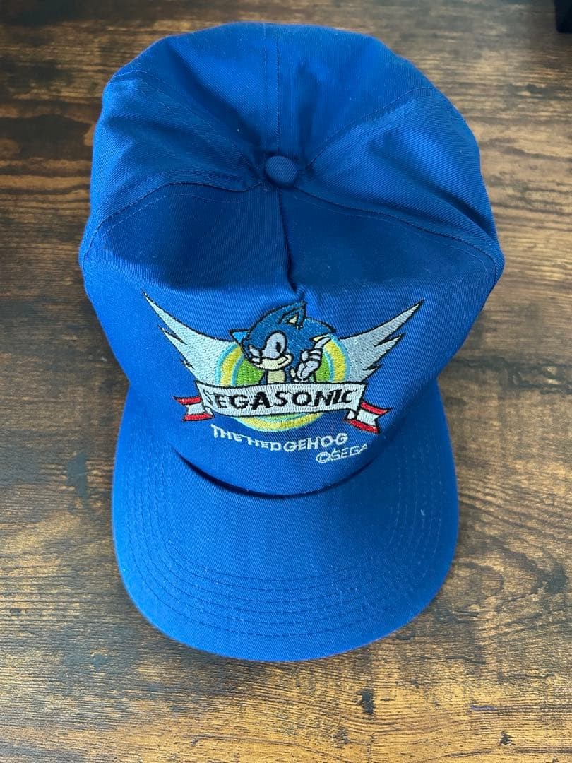 SEGA Sonic 90s Vintage Unused Promo Adjustable Cap 56-59cm Japan