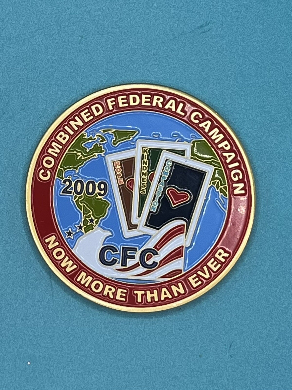 Challenge Coin 2009 Kitsap And Mason County Combined Federal Campaign (CFC) PSNS