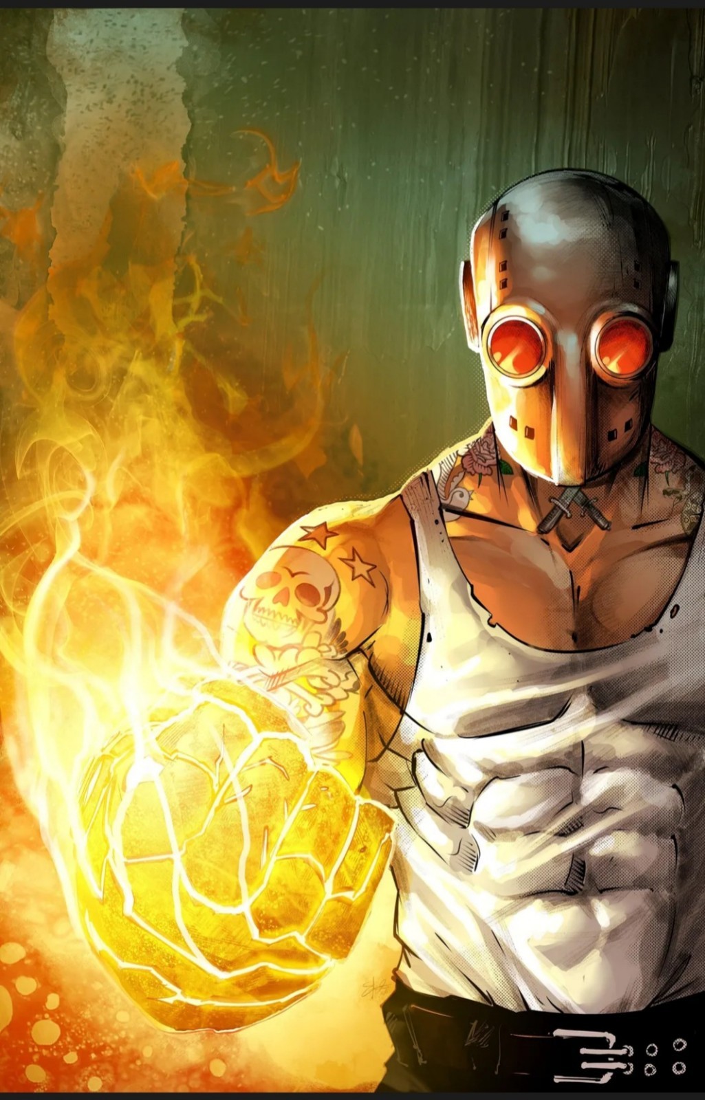 Hammerfist #1– Dallas Fan Expo Exclusive Stan Yak Cover –  - 