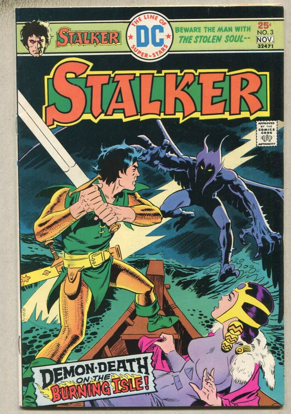 Stalker: #3  FN The Man With  Stolen Soul   DC Comics  CBX15A