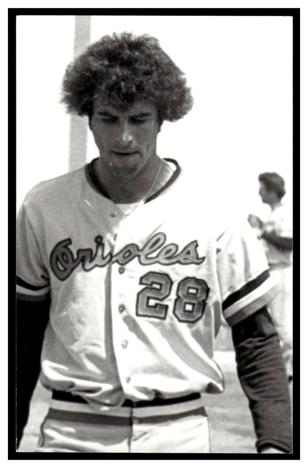 Andy Replogle (1978) Baltimore Orioles Vintage Baseball Postcard Rd6