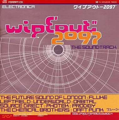 Game Music CD Wipeout XL Original Soundtrack (with Obi)