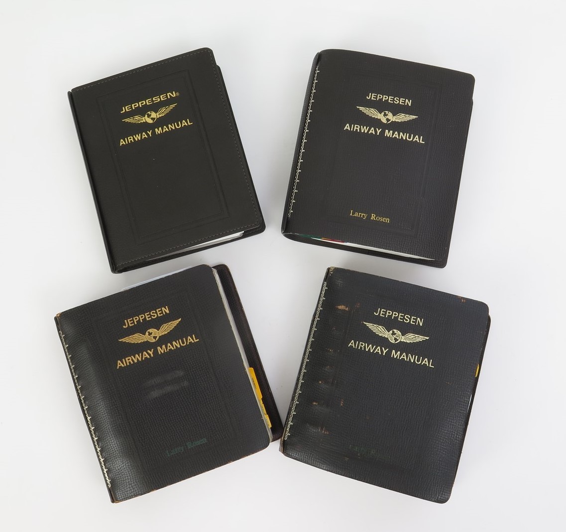 Jeppesen Airway Manuals Set of 4 (1990's through 2012) Western United States
