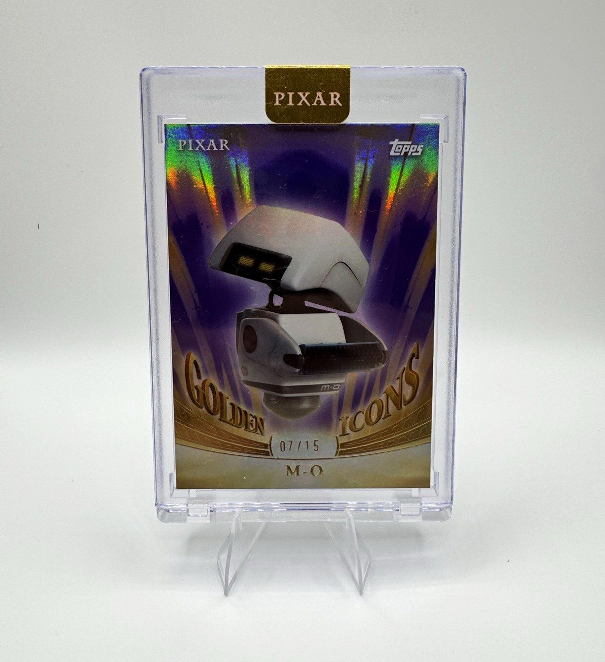 Topps 2025 Pixar Golden Icons M-O WALL-E Short Print SSP 7/15 GI-47