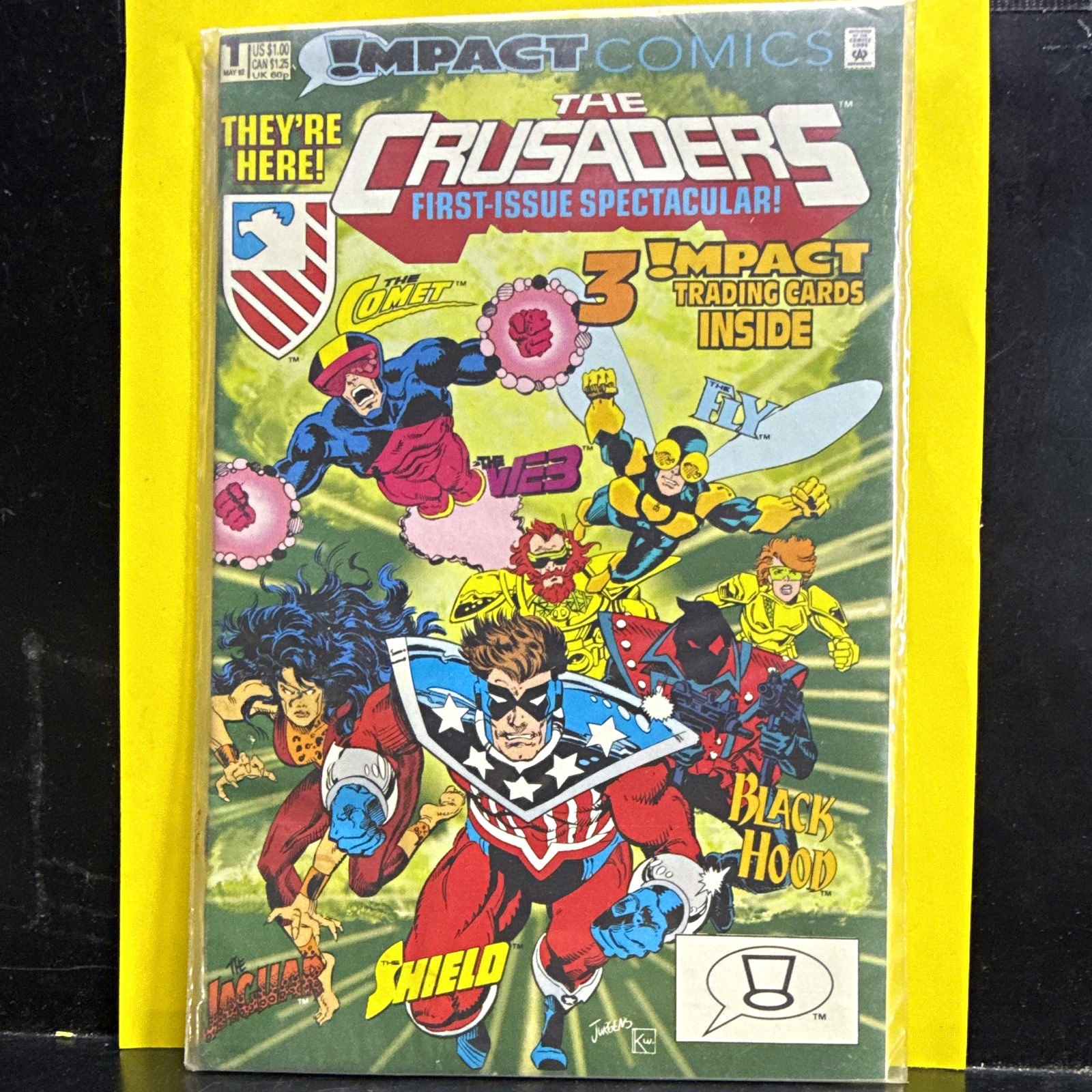 Impact Comics The Crusaders #1 (1991) Mark Waid Andrew Currie Crusaders