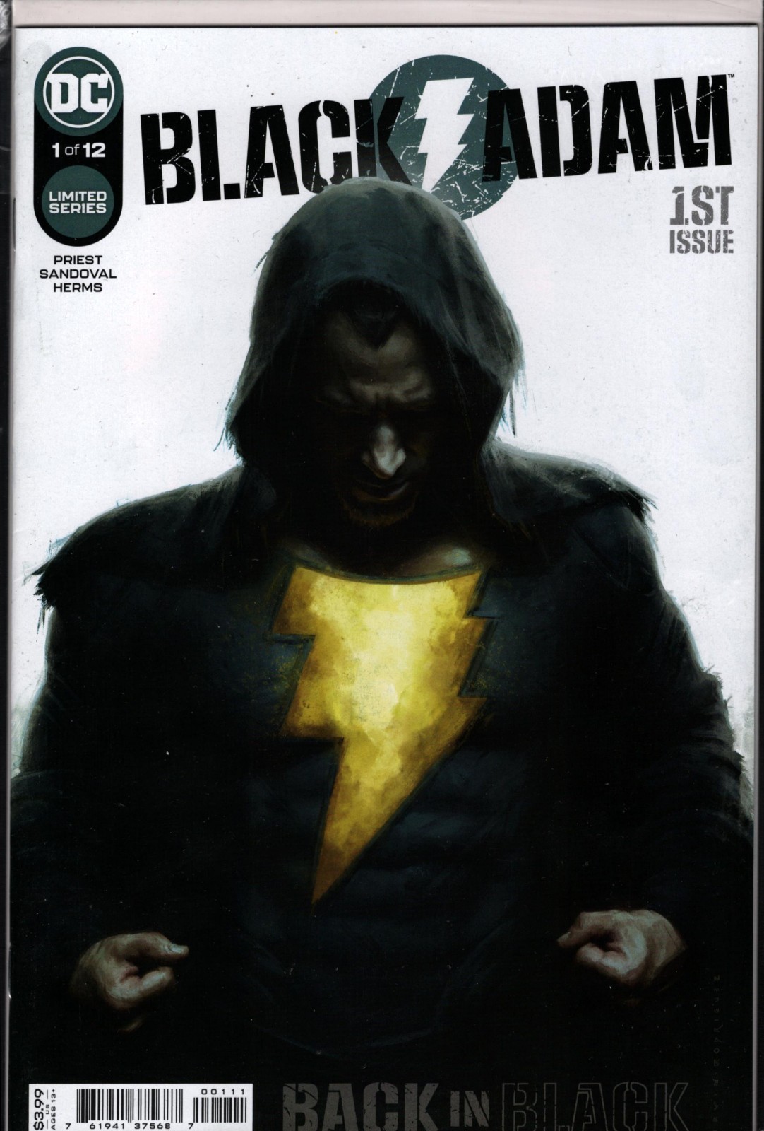 49425: DC COMICS BLACK ADAM #1 VF Grade