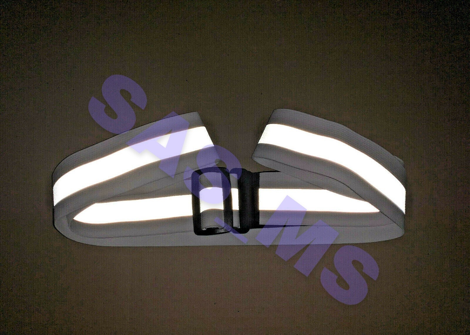 US ARMY REFLECTIVE SAFETY HIGH VISIBILITY PHYSICAL TRAINING WHITE PT BELT  8835 