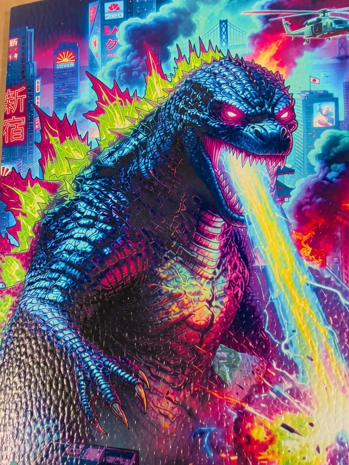GODZILLA LEATHER SKETCHBOOK BY SURTUR LTD 10 SIGNED WITH COA NEW