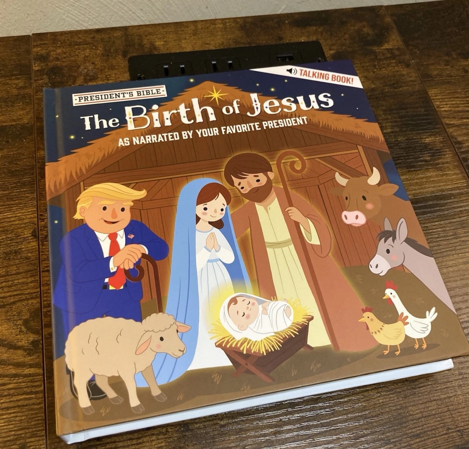 President’s Bible-The Birth of Jesus Talking Book AI Voice - Brand New Sealed