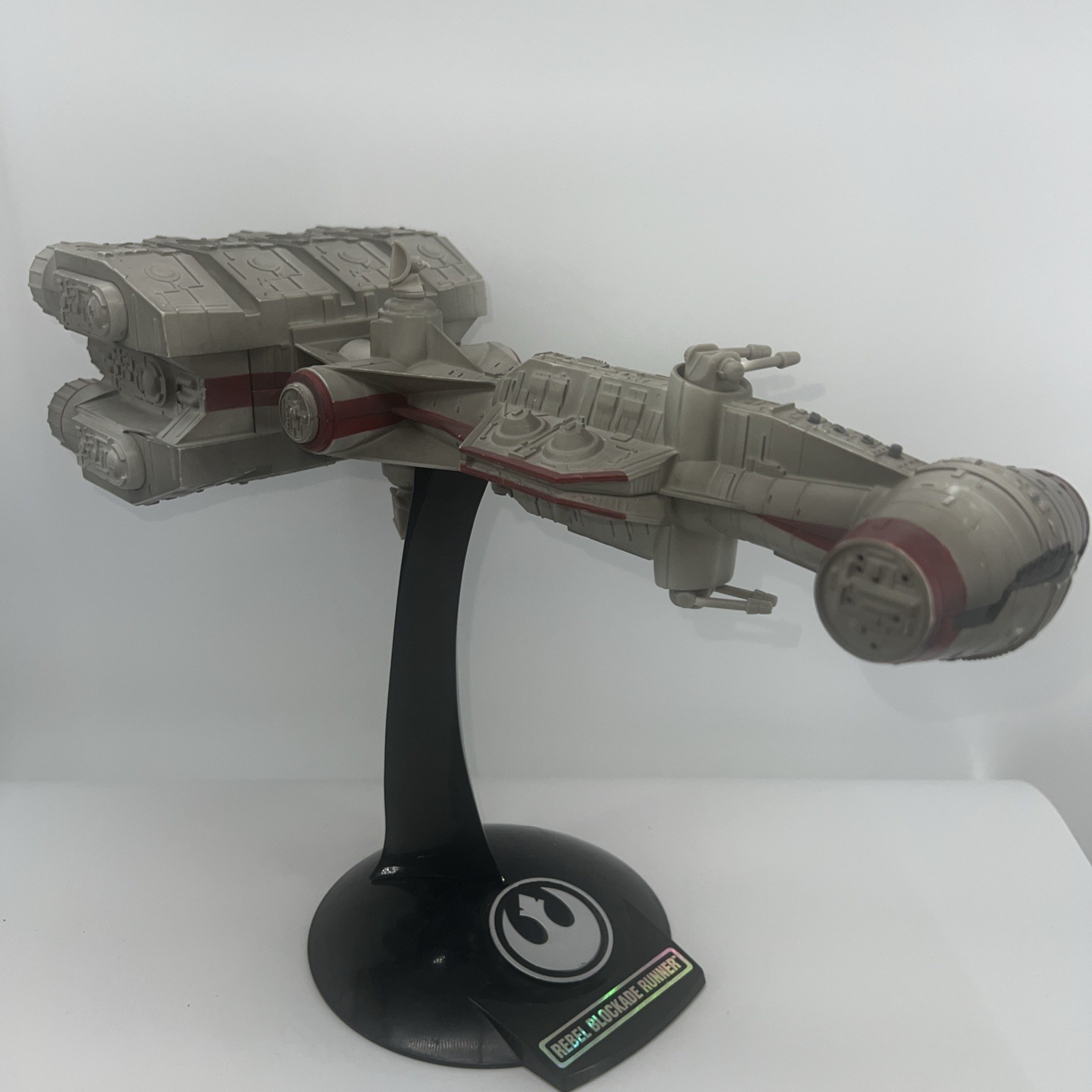 1997 Kenner Star Wars Collector Fleet 16” Electronic Rebel Blockade Runner